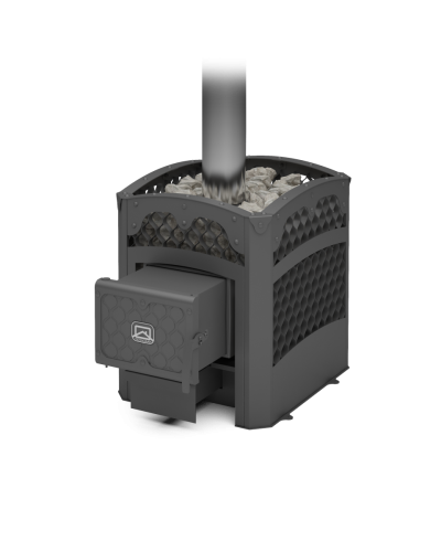 Печь банная чугунная Теплодар Былина-сетка 12Ч (1.1)