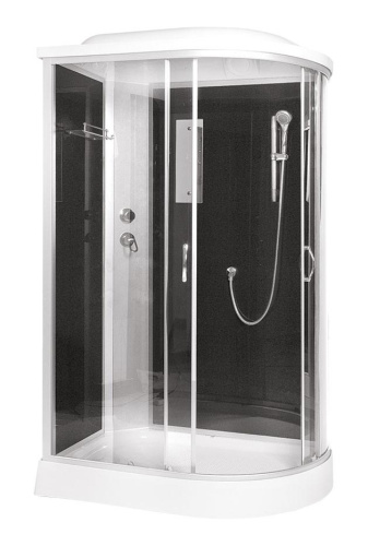 Душевая кабина 120x80 Erlit Comfort ER3512PL-C4 левая, низкий поддон