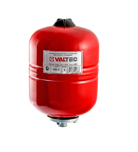 Бак расширительный Valtec для отопления 8л. КРАСНЫЙ VT.RV.R.060008