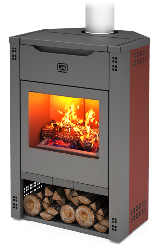 Печь-камин Теплодар отопительно-варочный КАДРИЛЬ