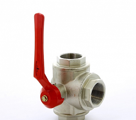 Кран трехходовой 1 1/2"ВВВ с T-переключением ITAP 128 11/2'T