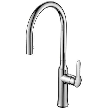 Смеситель для кухни SMARTsant SM134037AA хром, выдвижной излив-душ