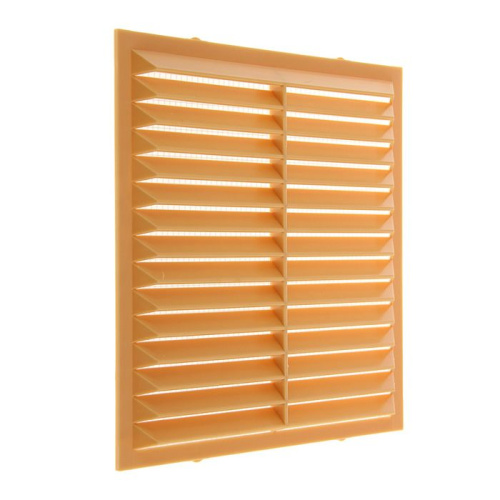 1919С беж, Решетка ЭРА вентиляционная с сеткой 194х194, бежевая