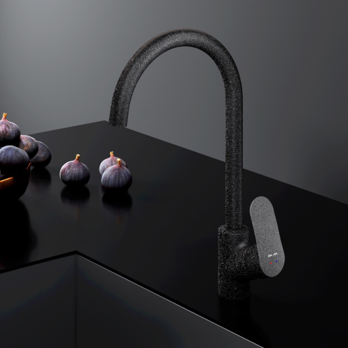 Смеситель для кухни AM.PM Like F8007122 элегантный черный