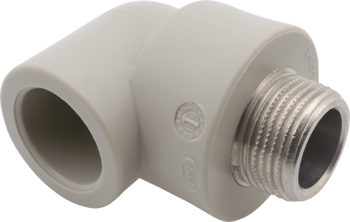 Угольник с резьбой FV-plast 32х1"Н полипропилен AA216032001