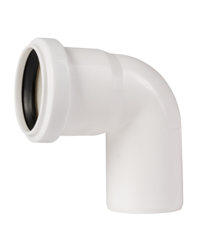 Отвод 50x87° белый, PP HTB Ostendorf внутренняя канализация