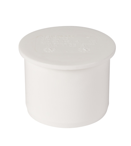 Заглушка 40 белая, PP HTM Ostendorf внутренняя канализация