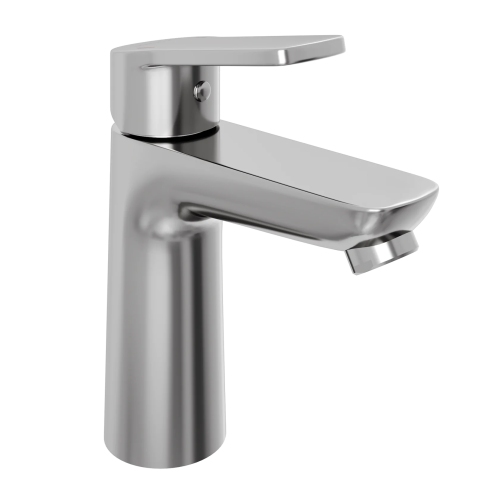 Смеситель для раковины Abelsberg Lineara UNF23508CH, глянцевый хром