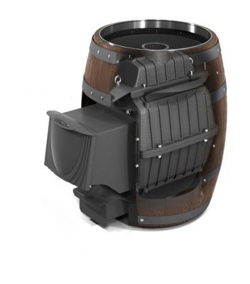 Банная печь Вариата Cast ДА Баррель палисандр