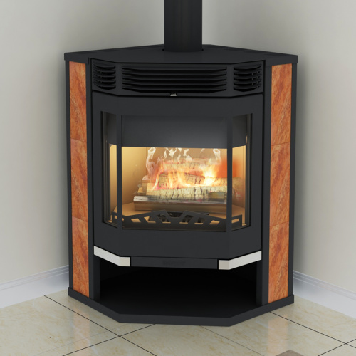 Печь-камин Мета «Амур-12», 12 кВт