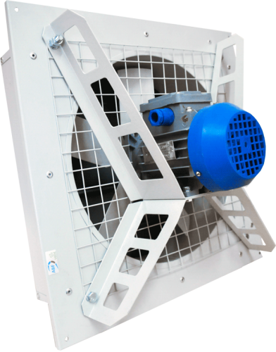 Вентилятор осевой ВО-5,6-380В с настенной панелью