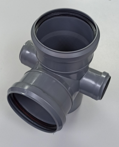 Крестовина двухсторонняя 110x110x50-87° Sinikon