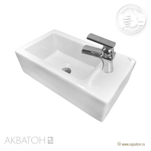 Раковина Акватон ЭРИС 46 мебельная 1WH301972