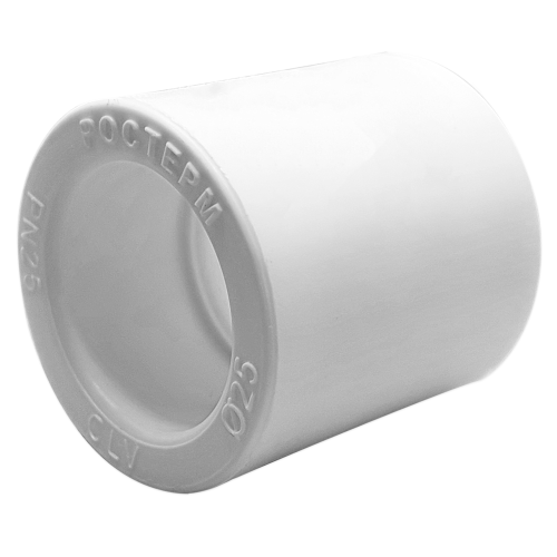 Муфта РОСТерм 25х25 полипропилен PR-M25