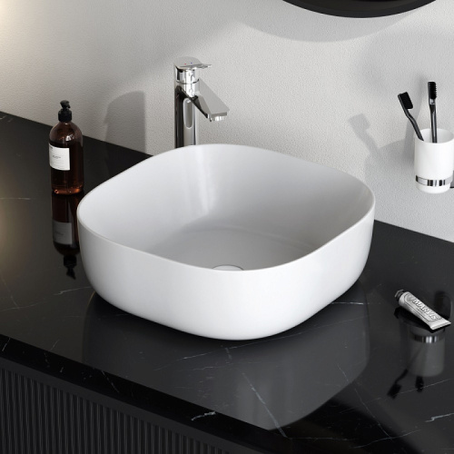 Раковина накладная 43 Am.Pm Func M8FWCC30430WG белый, санфарфор