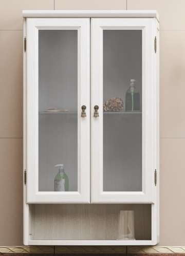 Шкаф Opadiris КЛИО 60 двустворчатый, белый матовый Z0000014859