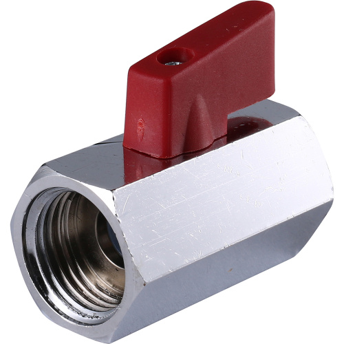 Кран шаровой Mini 1/2"ВВ ручка флажок Stout SVB-0021-000015