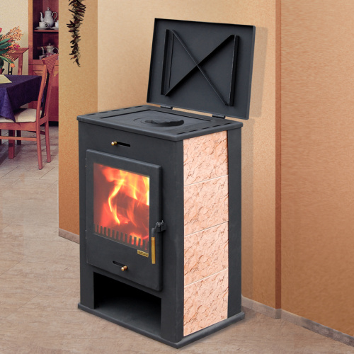 Печь-камин Мета «Охта», 8 кВт