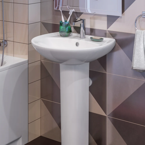 Раковина Sanita АТТИКА 55 белый, 540x470