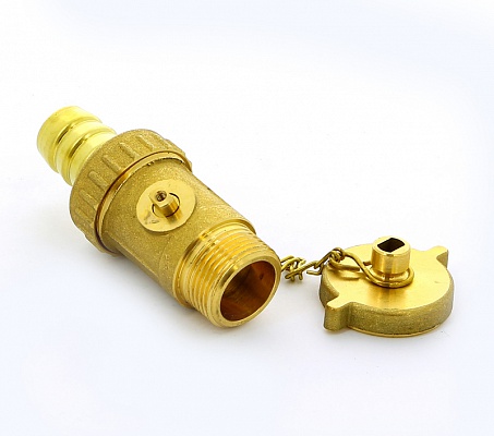 Кран шаровой 3/4"НШ дренажный ITAP 139 3/4'