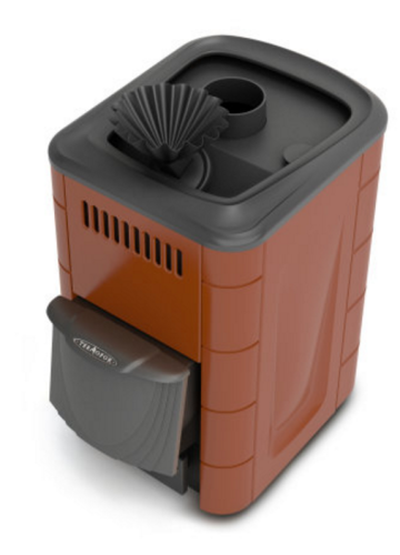 Банная печь Гейзер Мини 2016 Carbon ДА КТК ЗК терракота Термофор