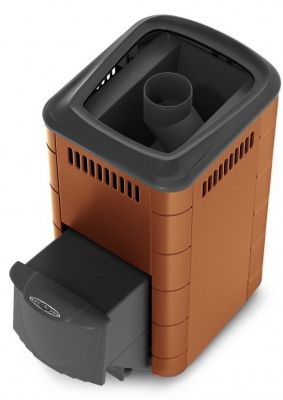 Банная печь Тунгуска 2017 Carbon ДА терракота