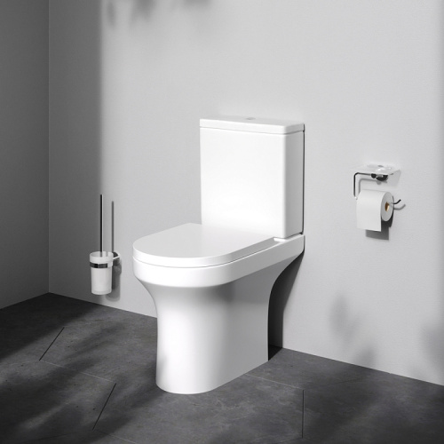 Унитаз-компакт Am.Pm X-joy C85A8601SC белый, FlashClean безободковый с сиденьем микролифт