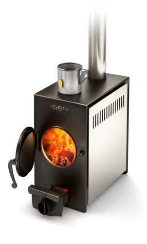 Портативная дровянная печь Авоська антрацит, НК Термофор