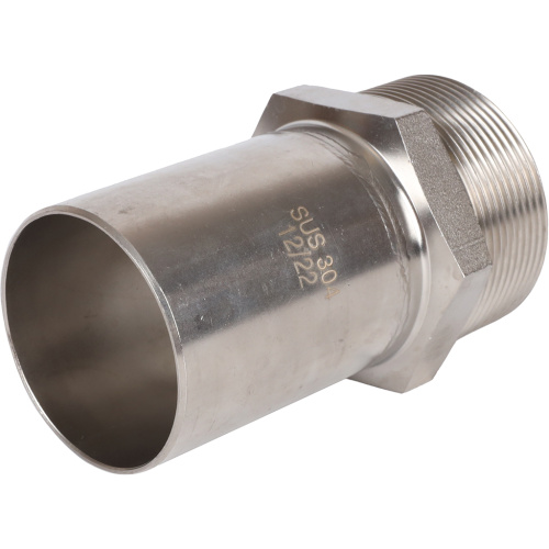 Вставка переходная НПр-НР 54x2" пресс, нержавеющая сталь Rommer