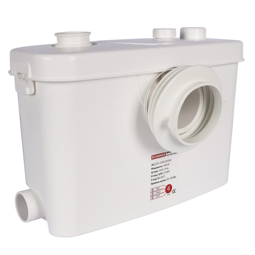 Канализационная насосная станция Rommmer BIOLIFT R-4 подключение 1x100 и 3x40