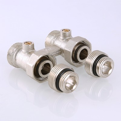 Узел нижнего подключения прямой 3/4"x1/2" Valtec VT.345K.N.E04