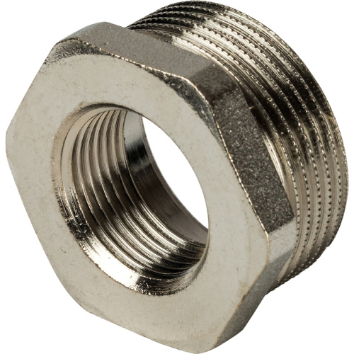 Футорка Stout 1 1/4"x3/4"НВ никелированная SFT-0029-011434