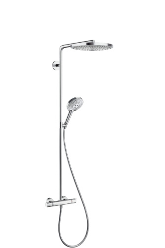 Душевая система с термостатом Hansgrohe Raindance Select S 300 2jet Showerpipe хром 27133000
