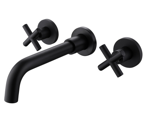 Смеситель для раковины ABBER Wasser Kreis AF81121B черный матовый