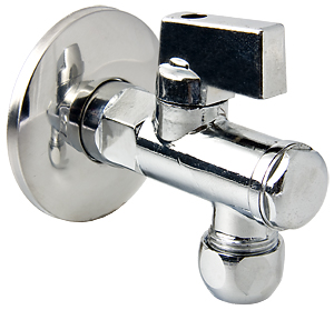 Угловой кран с фильтром 1/2"x3/4" Valtec VT.282.N.0405