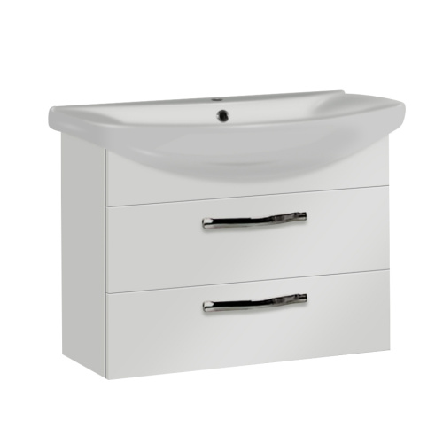 Тумба Акватон Ария 80 М белый, подвесная 1A140801AA010