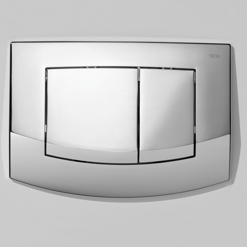 Смывная клавиша двойная TECE ambia хром глянцевый 9240226