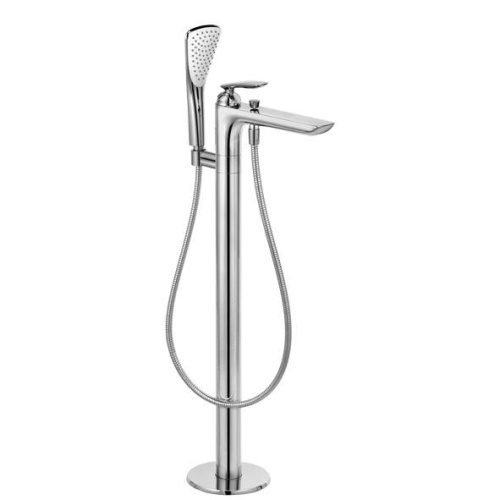 Смеситель для ванны Kludi Balance 525900575  хром, напольный, литой рычаг