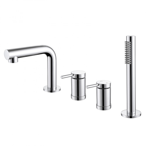 Смеситель для ванны ABBER Emotion AF8813 на борт ванны, хром