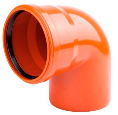 Отвод 160x87° PP Хемкор наружная канализация