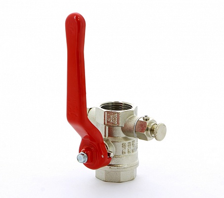 Кран шаровой 3/4"ВВ с дренажом ITAP Ideal 115 3/4'