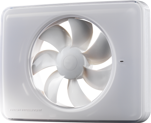 Вентилятор накладной INTELLIVENT White