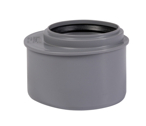 Переход 110x75 короткий эксцентрический, редукция HTR Ostendorf