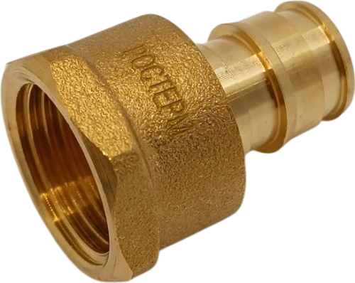 Соединитель РОСТерм 16x1/2"В латунь, лайт Q&E PE-x L16COUP12INT