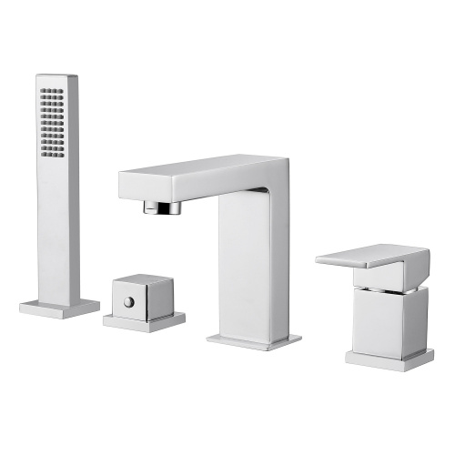 Смеситель для ванны ABBER Daheim AF8213 на борт ванны, хром