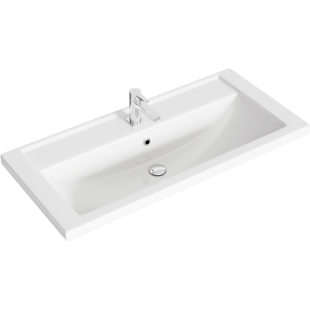 Тумба с умывальником AQWELLA Manchester 101 Белый MAN01102