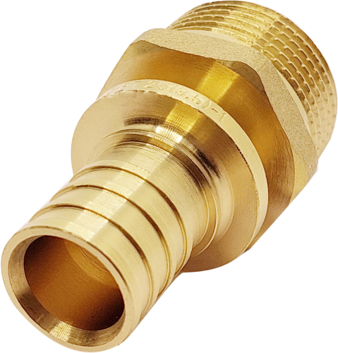 Соединитель РОСТерм 25x1"Н латунь PE-x 25COUP1EXT