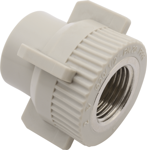 Соединитель с крестом FV-plast 20x1/2"В полипропилен AA217022012