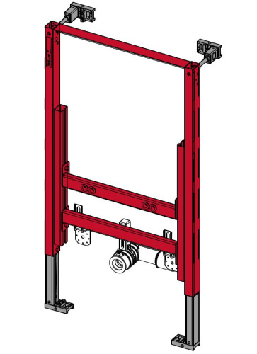 Инсталяция для биде TECEprofil низкая, высотой 82 см 9330005