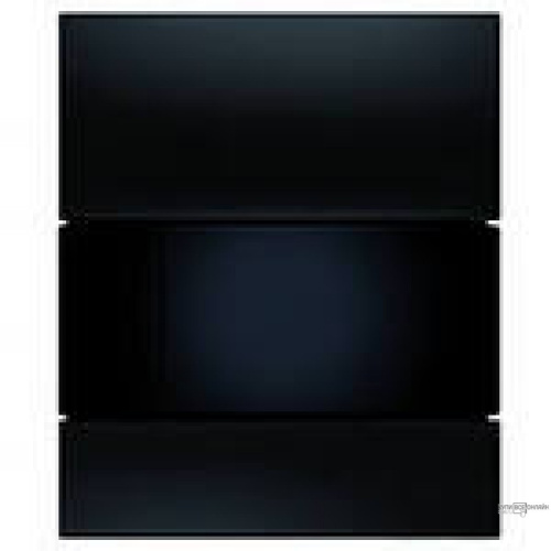 Смывная клавиша для писсуара TECE square 9242809  стекло чёрное, клавиша чёрная